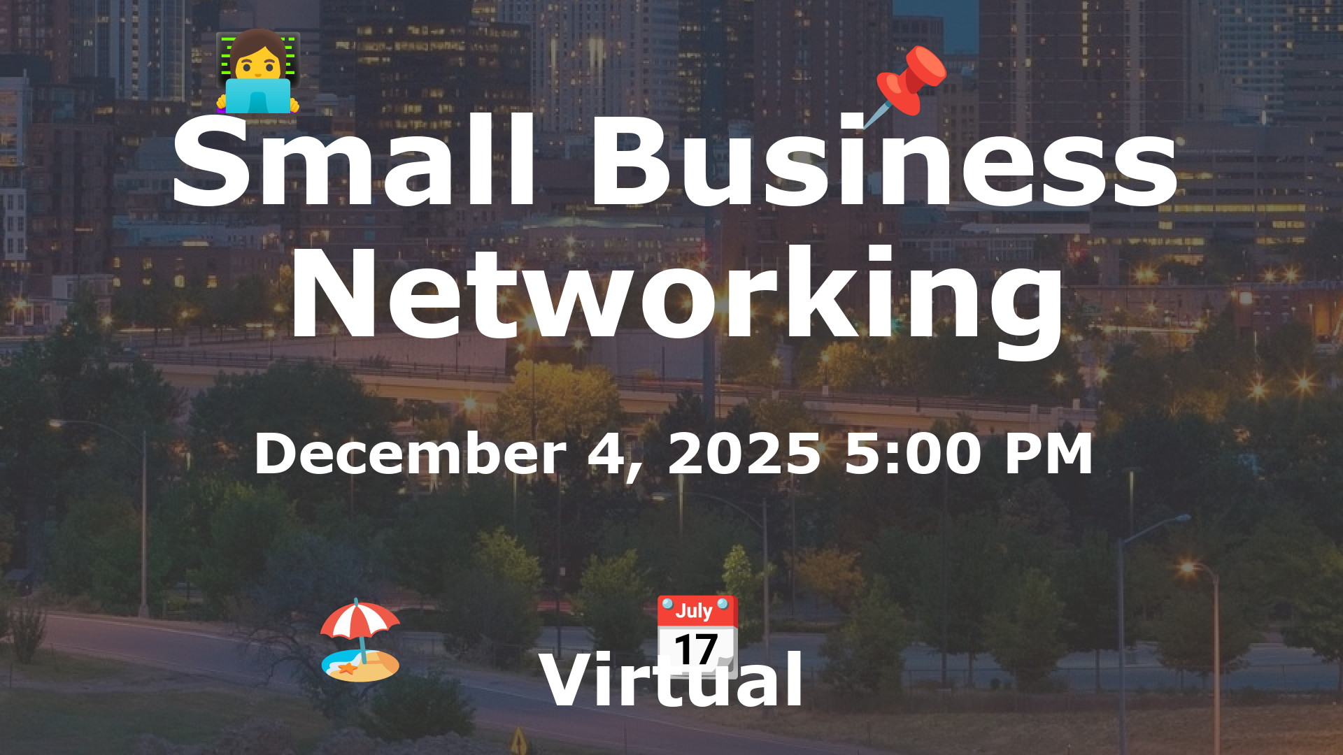 Small Business Networking event image